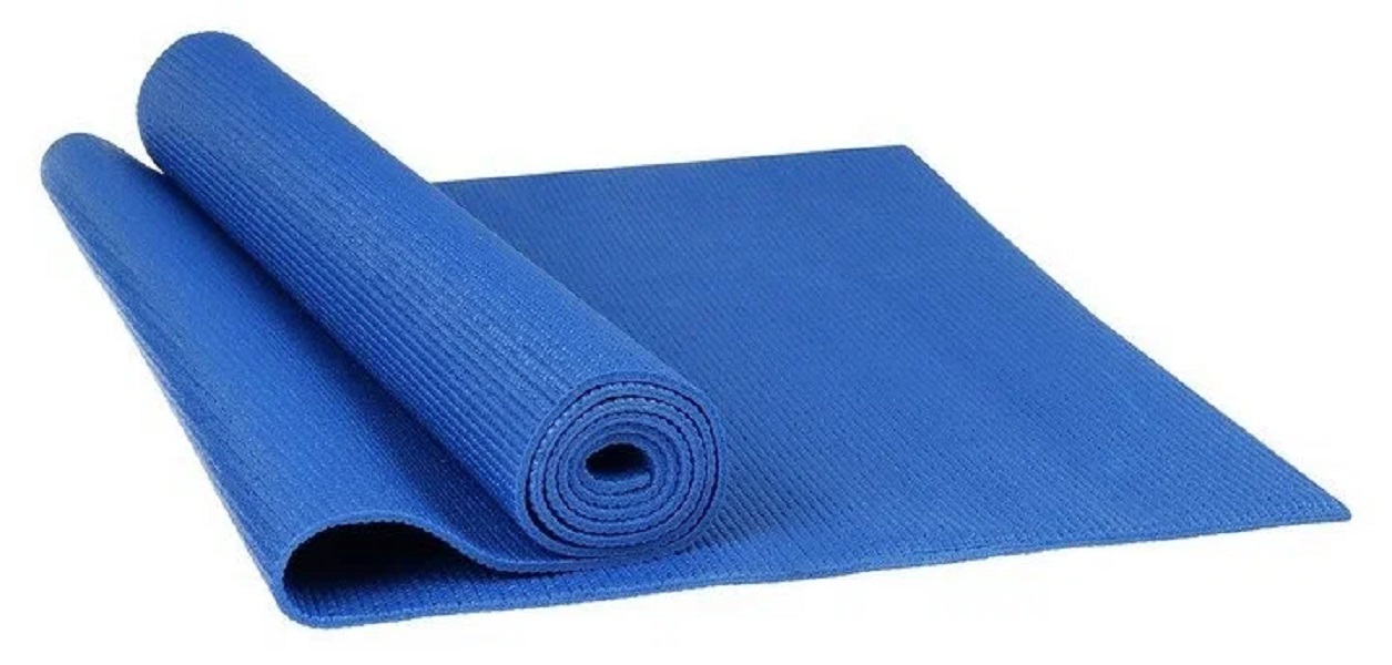 

Коврик для йоги 173x61x0,5 см, цвет тёмно-синий, Yoga mat