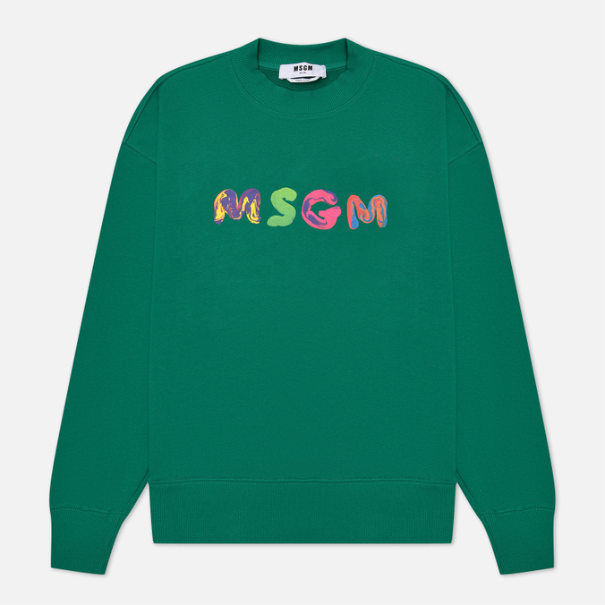 

Свитшот мужской MSGM 3340MM175 227799 38 зеленый S, 3340MM175 227799 38