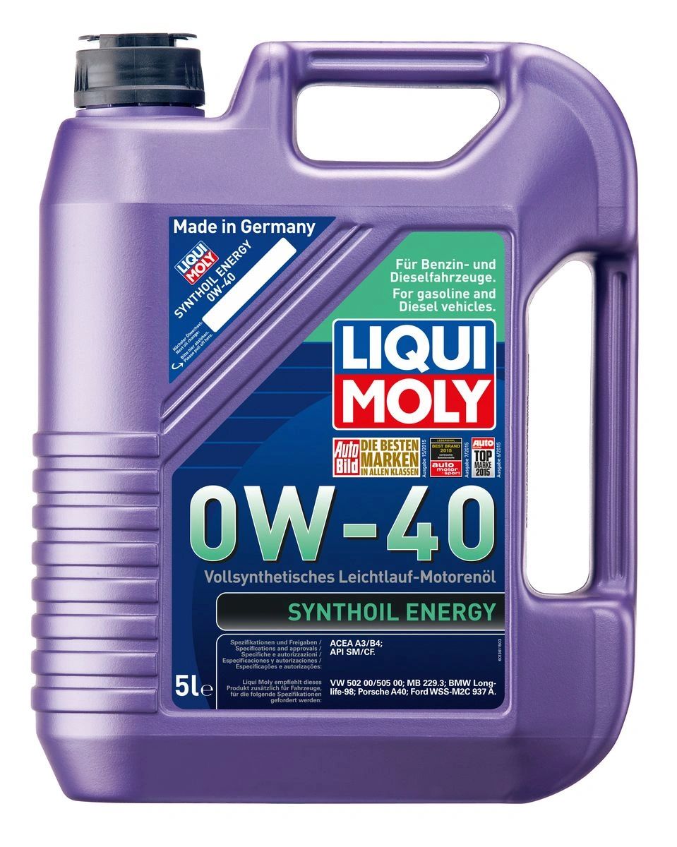 фото Моторное масло liqui moly leichtlauf energy 0w-40 (4l) 39035