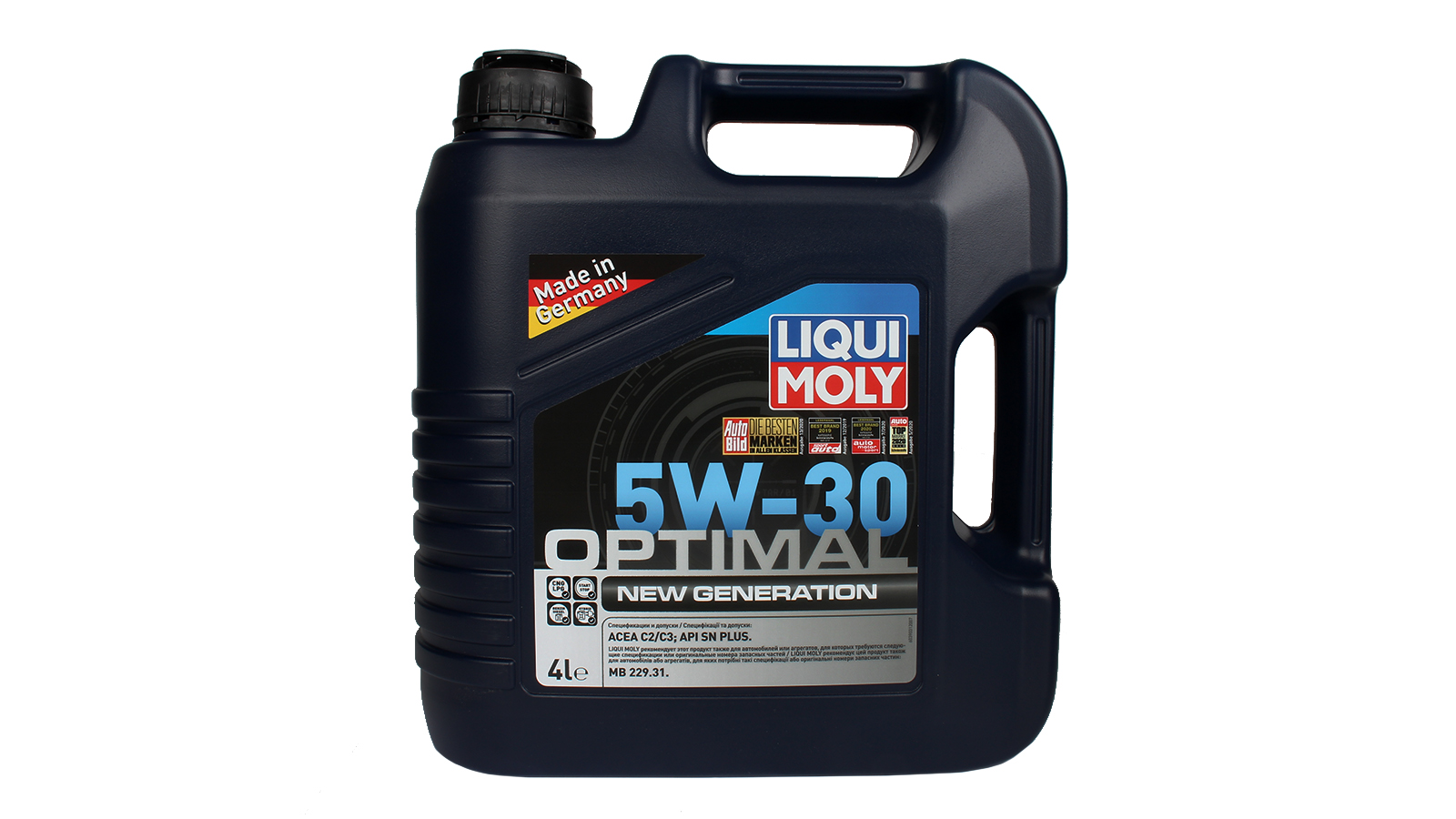 Моторное масло Liqui Moly Optimal NeW Generation 5W30 4л