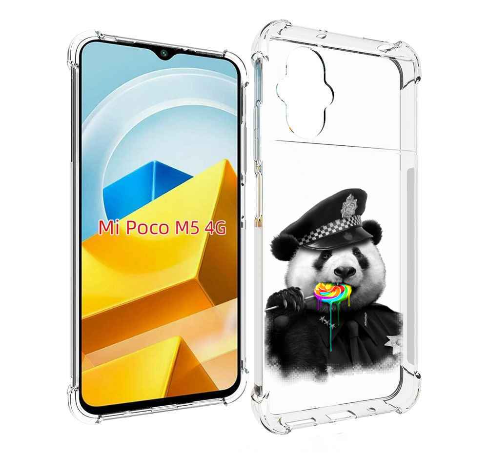 

Чехол MyPads Tocco для Xiaomi M5 Панда полиция, Прозрачный, Tocco