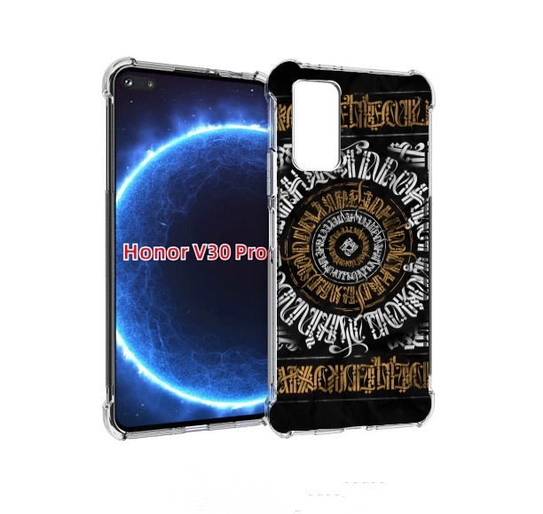 

Чехол бампер MyPads лампас для Honor V30 Pro, Прозрачный, Tocco