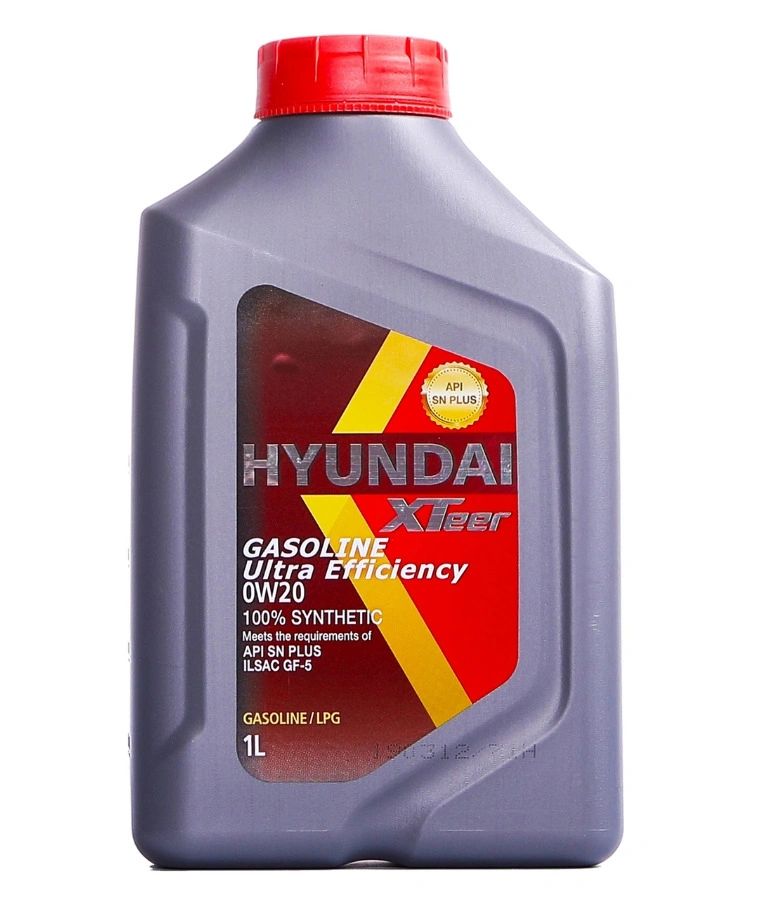 фото Моторное масло hyundai xteer gasoline ultra efficiency 0w20 1л 1011121