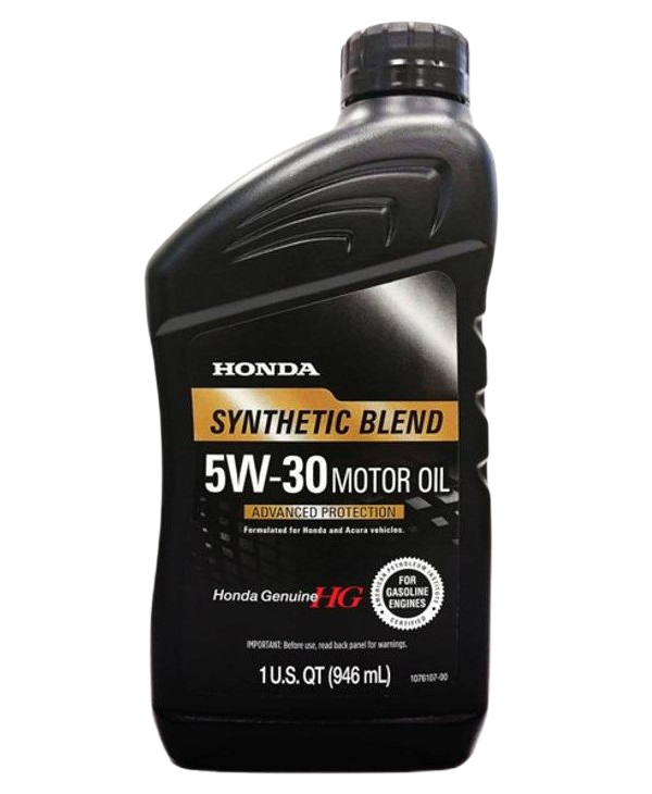 Моторное масло Honda Synthetic Blend 087989134 5W30 0,946 л