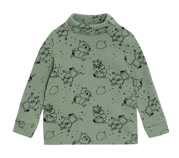 

Водолазка детская Kari Baby AW24B08803206, хаки, 80, 234489