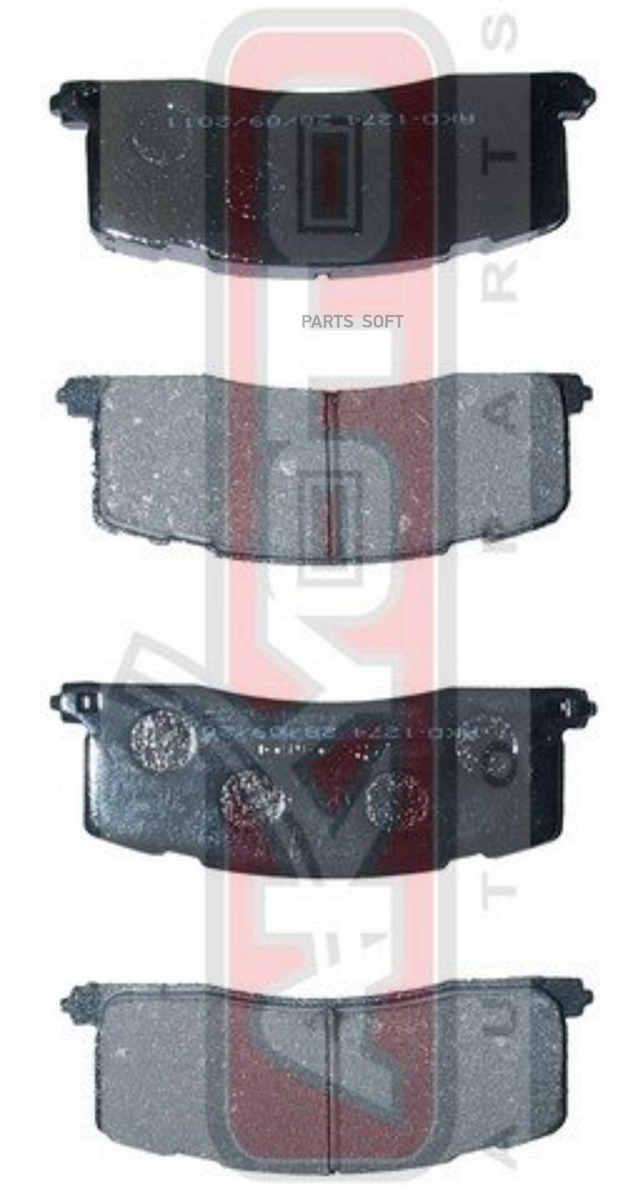 

Тормозные колодки Akyoto дисковые задние AKD-1274