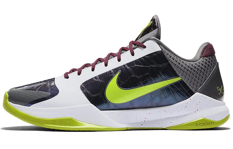 

Кроссовки унисекс Nike Zoom Kobe 5 Protro Chaos 5 белые 36 EU, Белый, Zoom Kobe 5 Protro Chaos 5