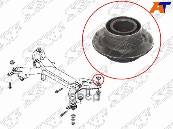 

Сайлентблок Задней Балки Mazda 6 02-08/Atenza 02-12 Sat арт. ST-GJ6A-28-89XA