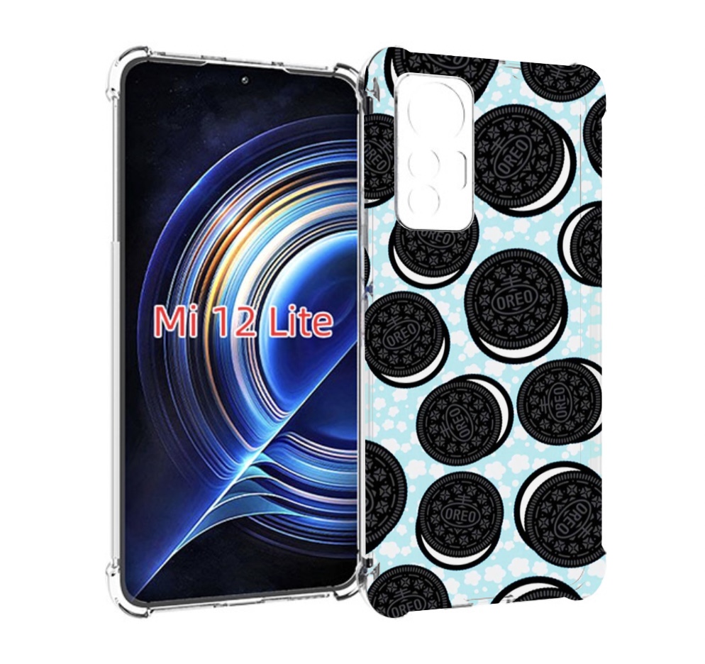 

Чехол MyPads орео печеньки для Xiaomi 12 Lite, Прозрачный, Tocco