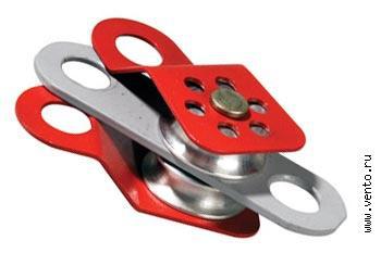 Блок-ролик двойной Vento Стандарт с подшипником,сталь