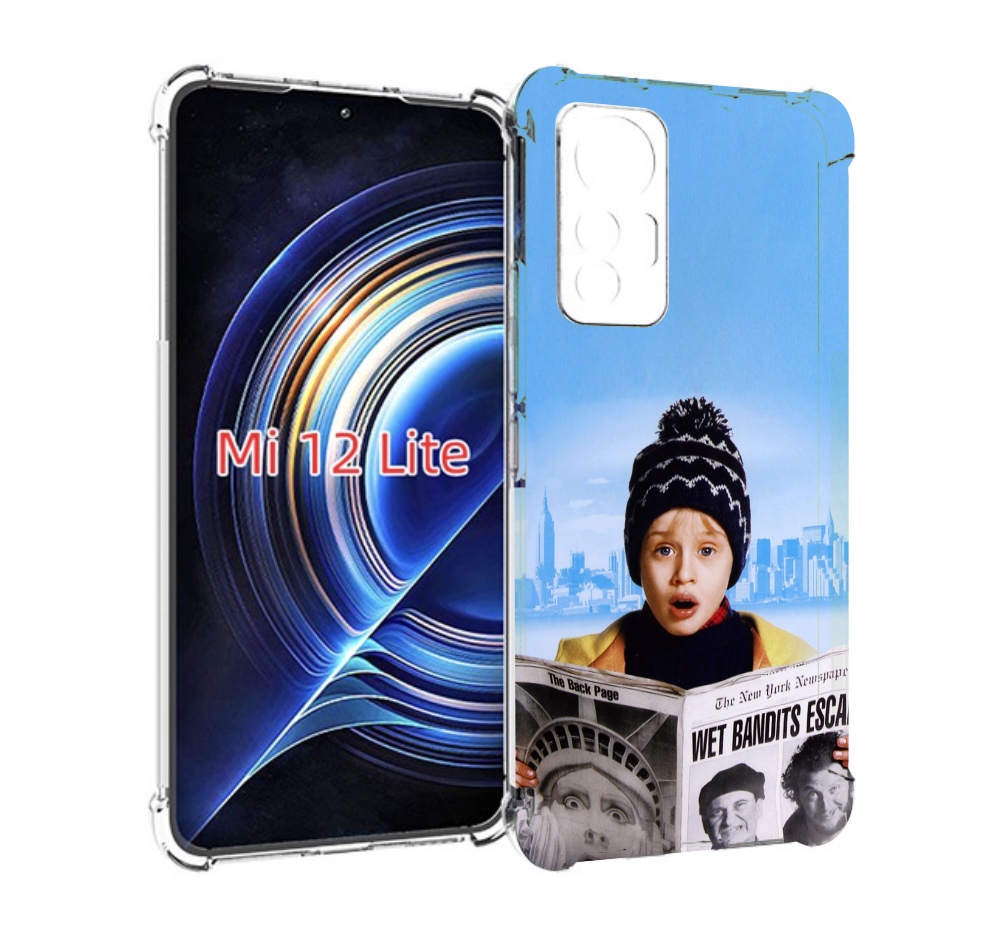 

Чехол MyPads один-дома-детский для Xiaomi 12 Lite, Прозрачный, Tocco