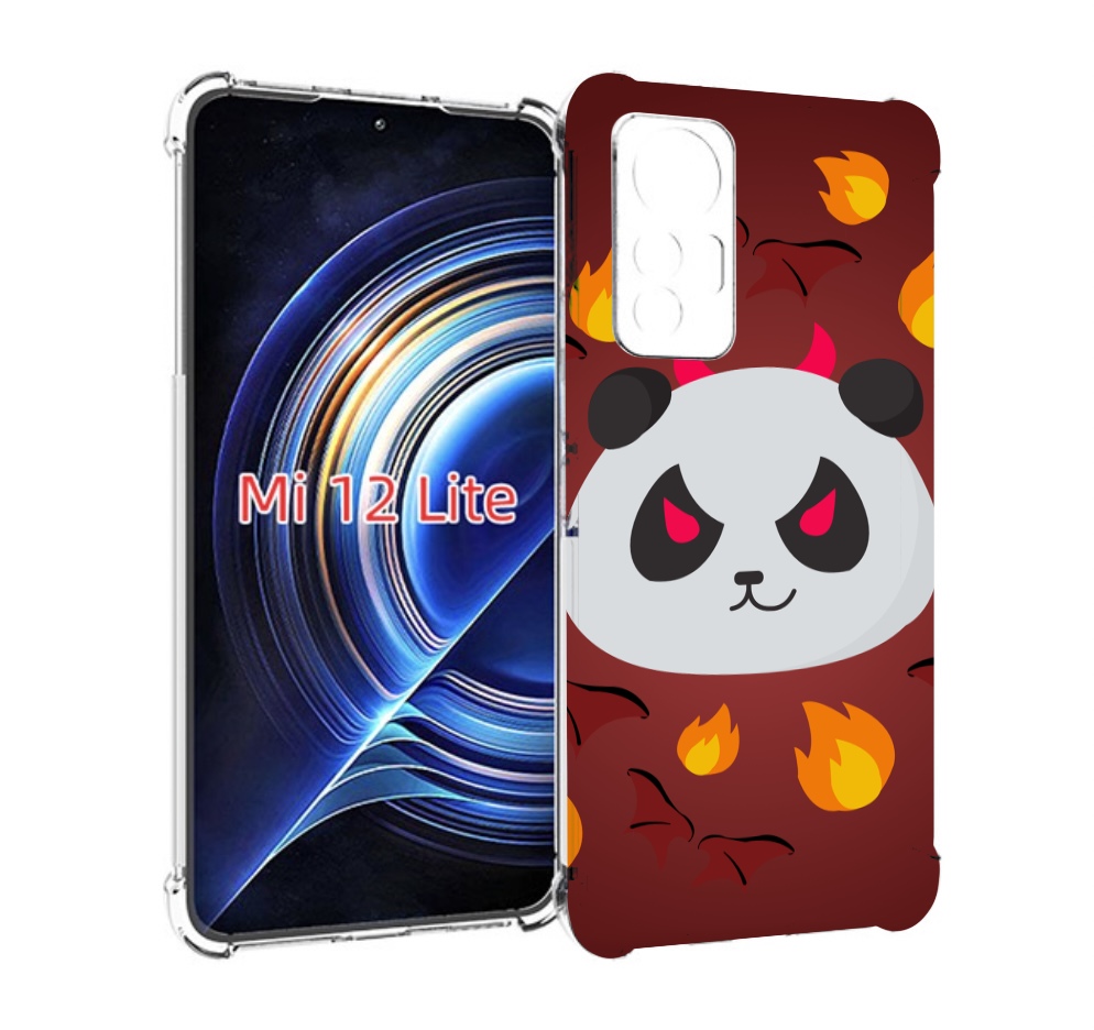 

Чехол MyPads огненная-панда для Xiaomi 12 Lite, Прозрачный, Tocco