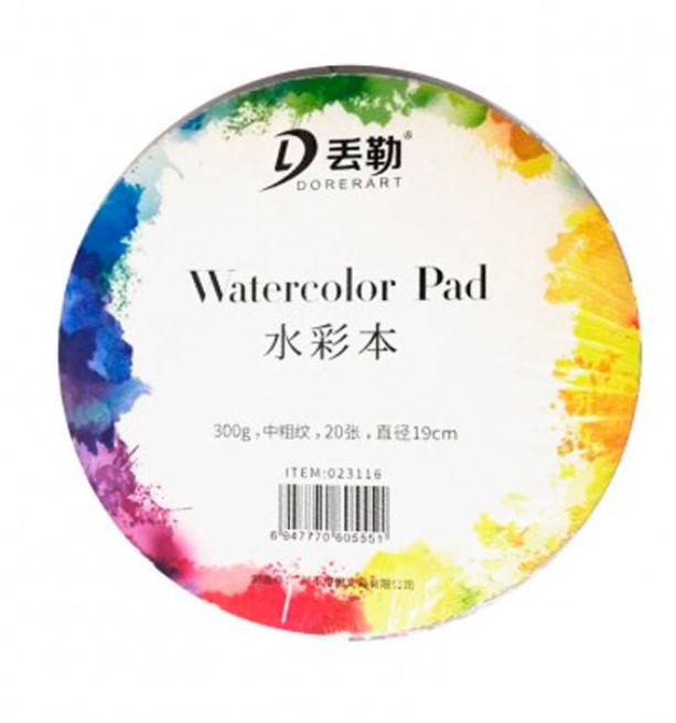

Блок-склейка для акварели Potentate Watercolor Pad Торшон 19х19 см 20 л 300 г