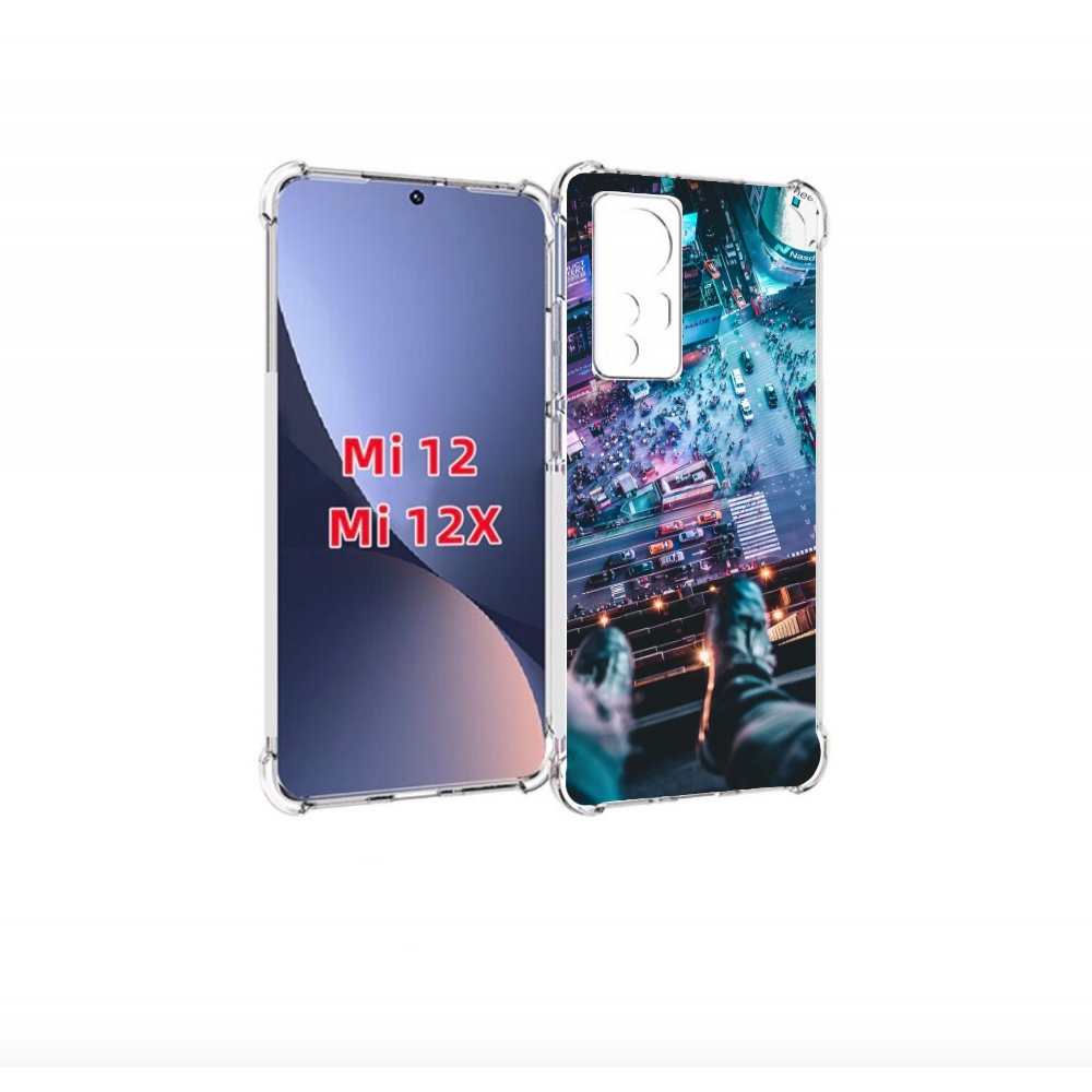 

Чехол бампер MyPads парень на крыше для Xiaomi 12., Прозрачный, Tocco