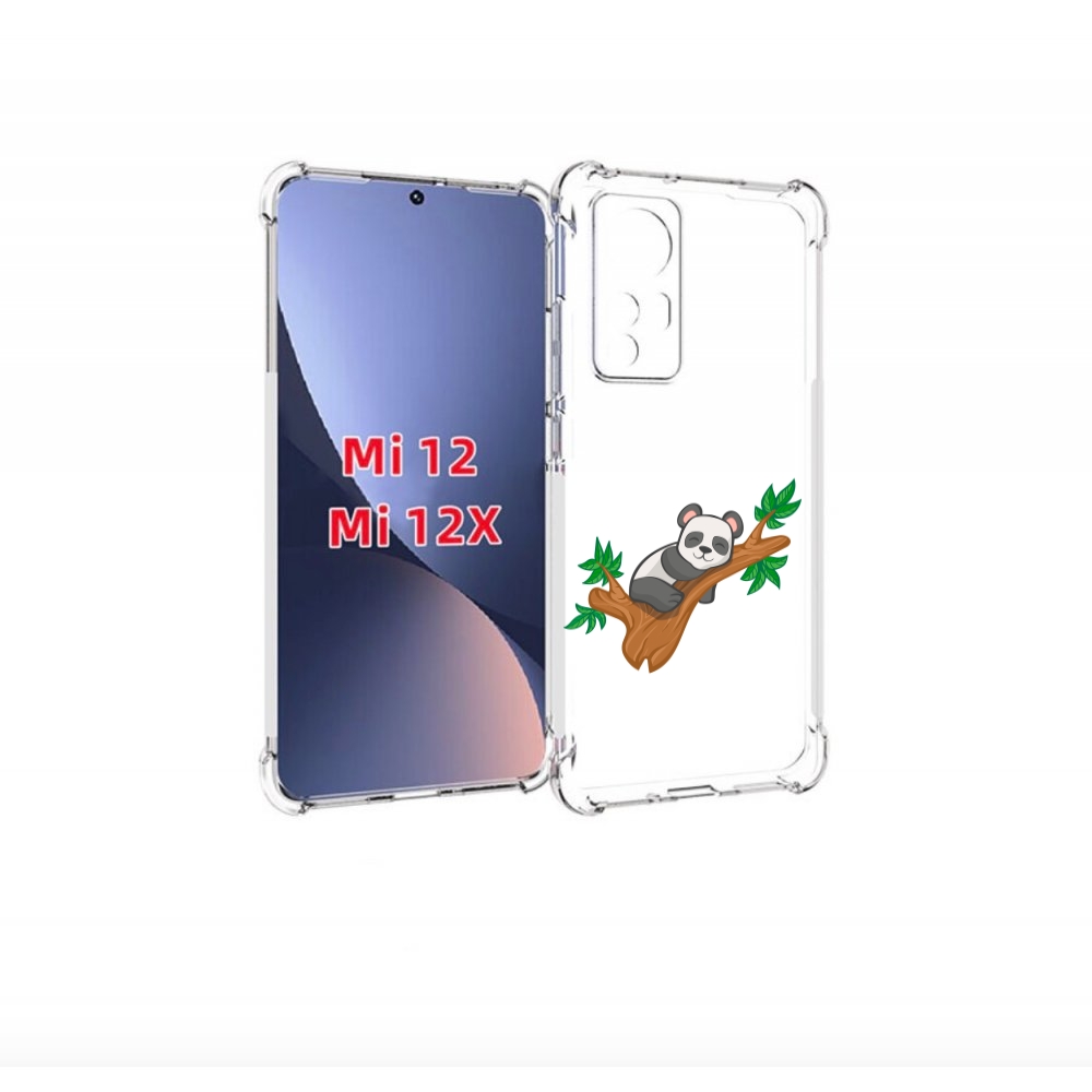

Чехол бампер MyPads панда-на-деревце для Xiaomi 12., Прозрачный, Tocco