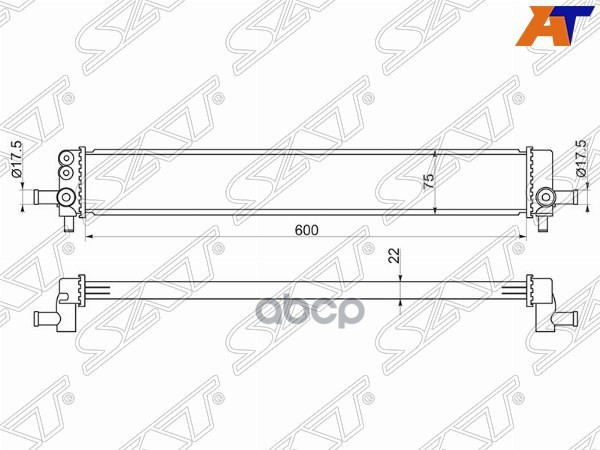 

Радиатор Инвертора Lexus Ct200h 10- Sat арт. ST-G9010-76010