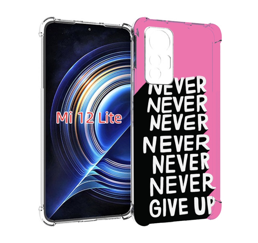 

Чехол MyPads никогда для Xiaomi 12 Lite, Прозрачный, Tocco