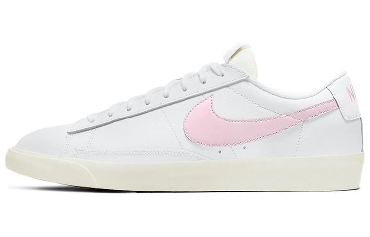 

Кеды унисекс Nike Blazer Low Leather Pink Foam белые 43 EU, Белый, Blazer Low Leather Pink Foam