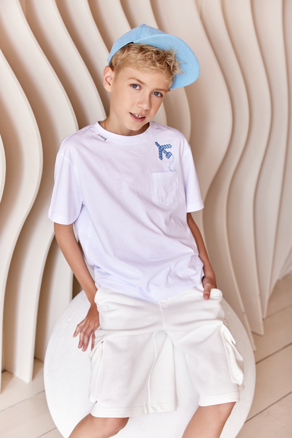

Футболка детская KIDSANTE FKSM, белый, 152, FKSM