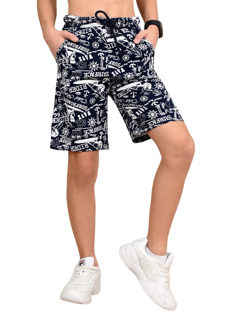 

Шорты детские LIDEKO kids 489-21, индиго, 158, Синий, 489-21
