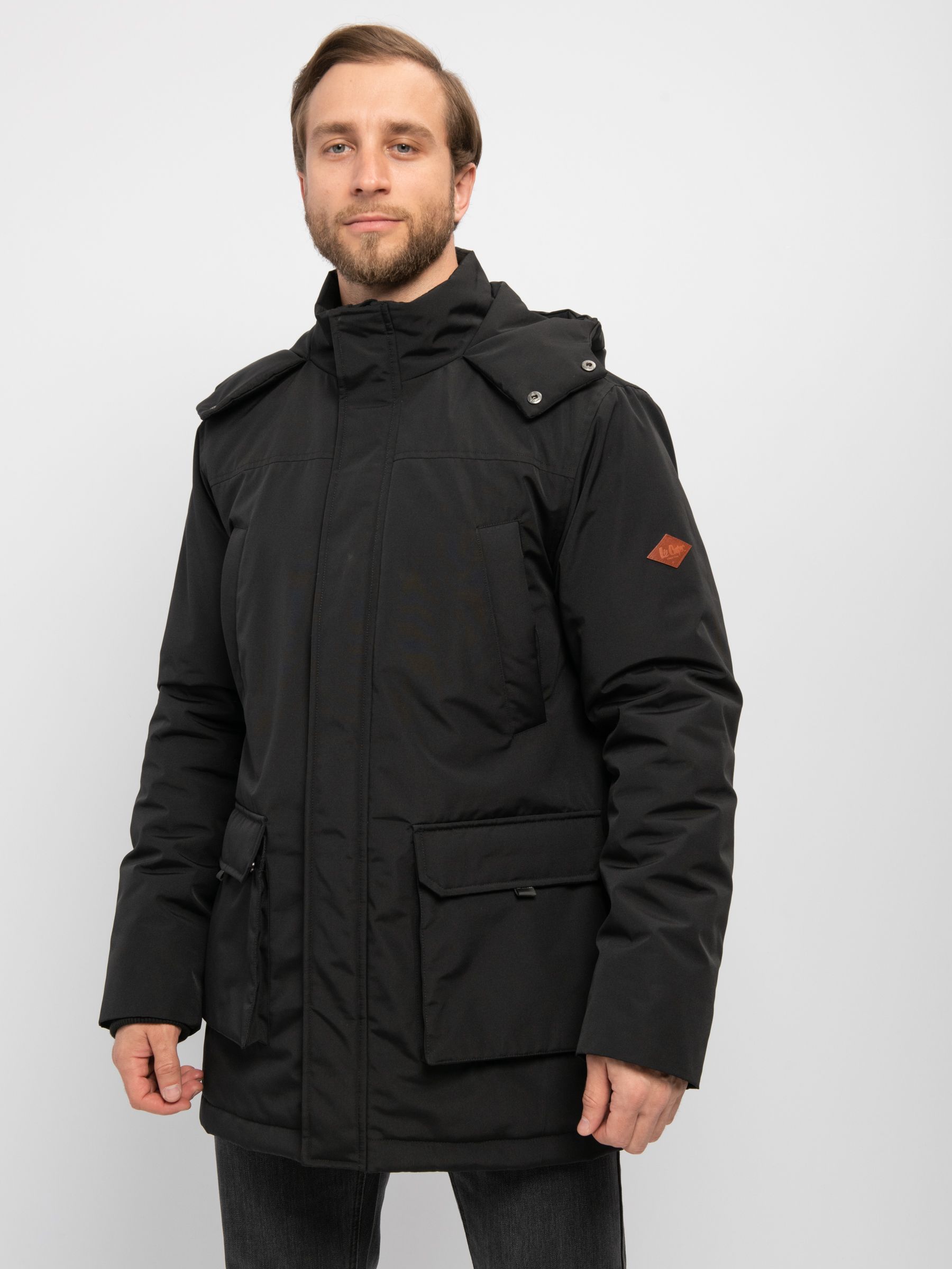 Куртка мужская Lee cooper LC-JCT-350FW/BLK черная 2XL