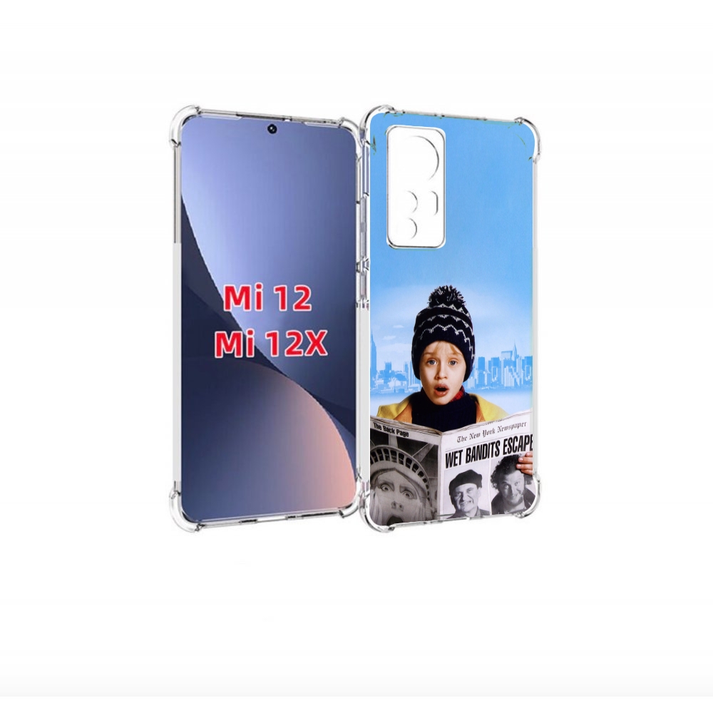 

Чехол бампер MyPads один-дома-детский для Xiaomi 12., Прозрачный, Tocco