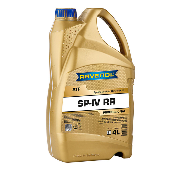 

Трансмиссионное масло RAVENOL 121113800401999 ATF SP-IV Fluid, трансмиссионное масло ATF SP-IV Fluid RR (4л) (4014835841574)