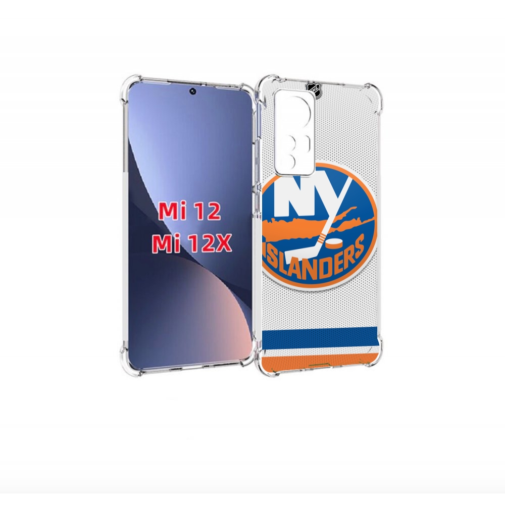 

Чехол бампер MyPads Нью Йорк аилендерс для Xiaomi 12., Прозрачный, Tocco