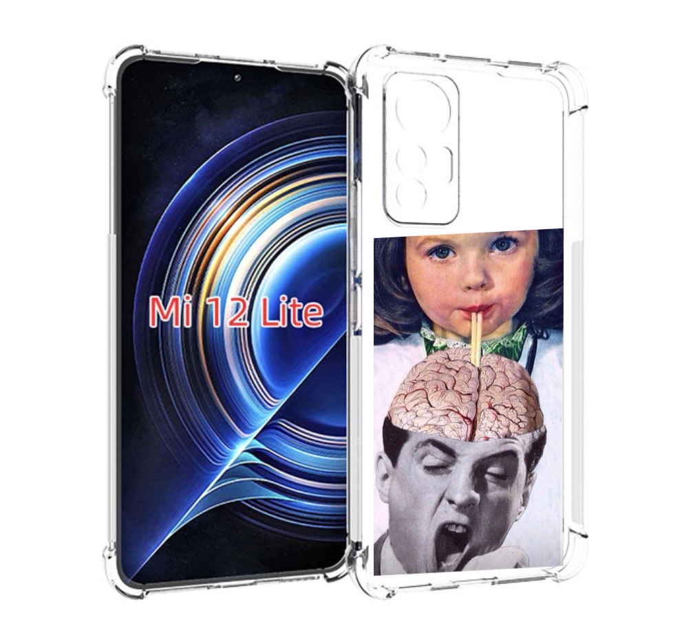 

Чехол MyPads на-здоровье для Xiaomi 12 Lite, Прозрачный, Tocco