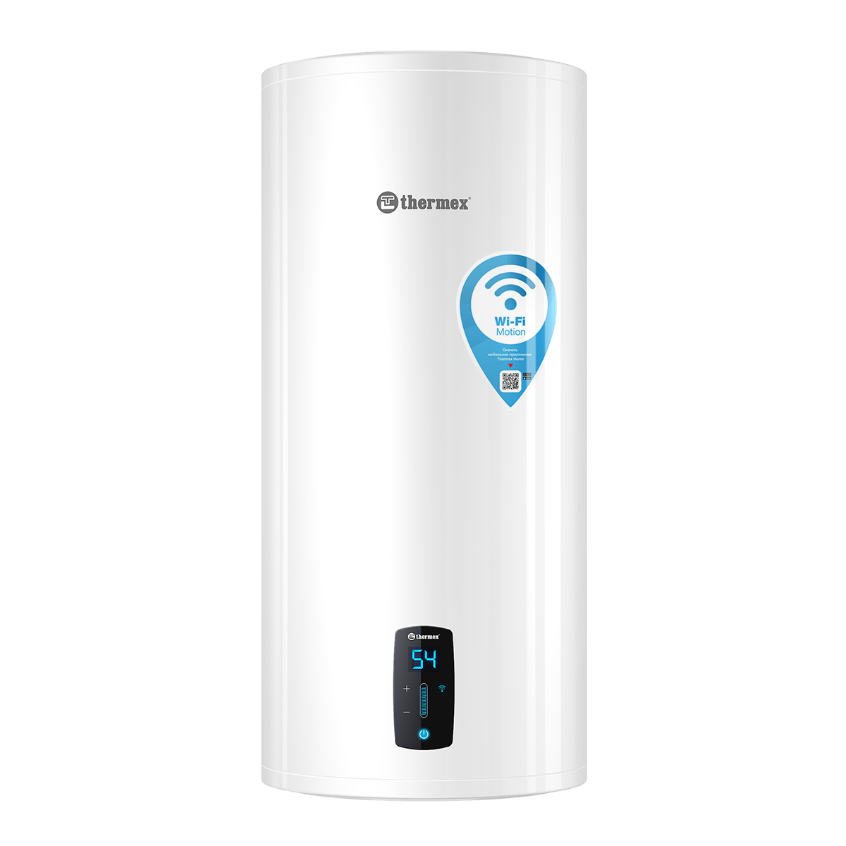 фото Водонагреватель накопительный thermex lima 50 v wi-fi белый