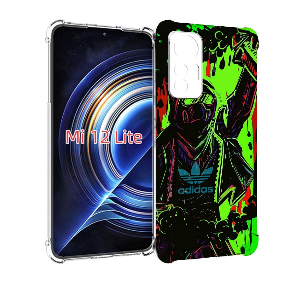 

Чехол MyPads мужчина в красках адидас для Xiaomi 12 Lite, Прозрачный, Tocco