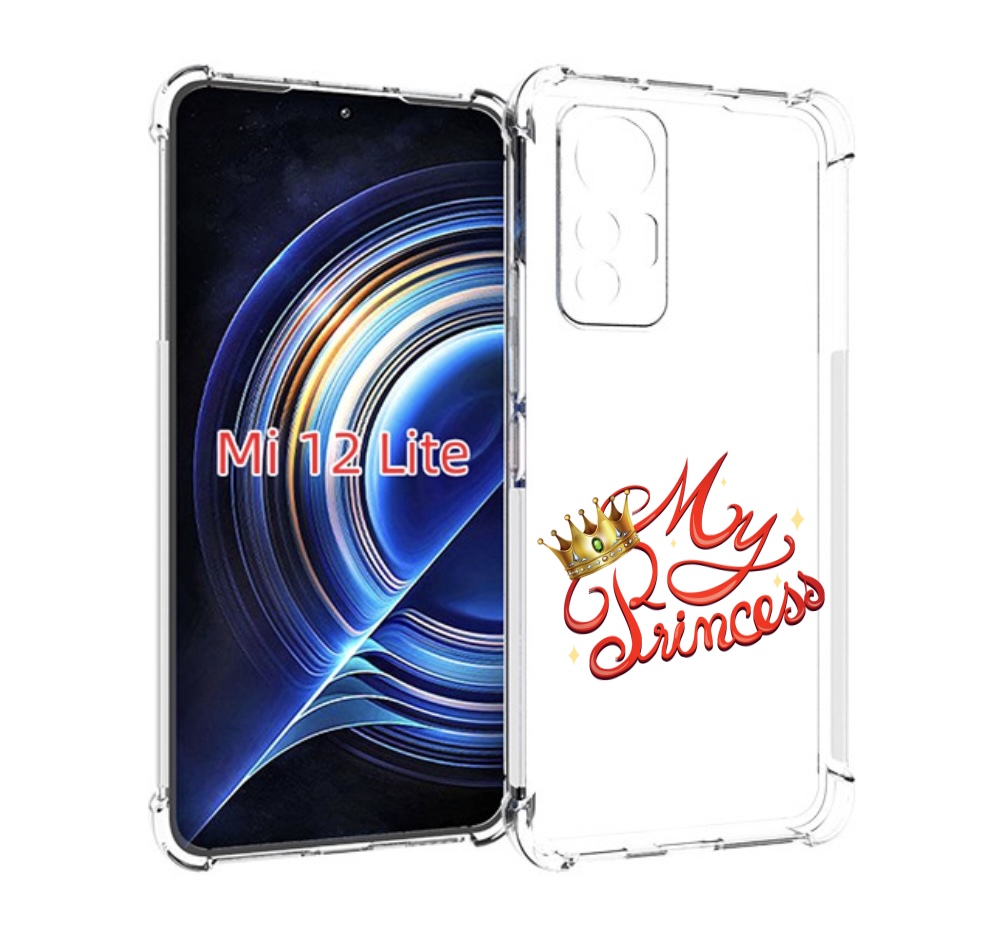 

Чехол MyPads моя-принцесска детский для Xiaomi 12 Lite, Прозрачный, Tocco