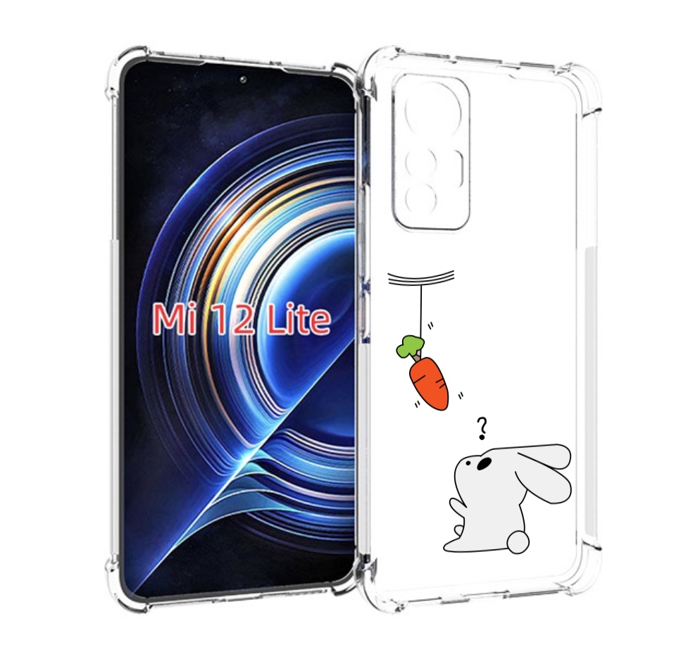 

Чехол MyPads морковка детский для Xiaomi 12 Lite, Прозрачный, Tocco