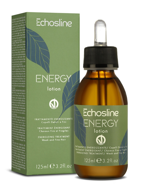 Лосьон Echos Line Energy для тонких и ослабленных волос 125 мл шампунь yellow для роста волос energy shampoo 500 мл