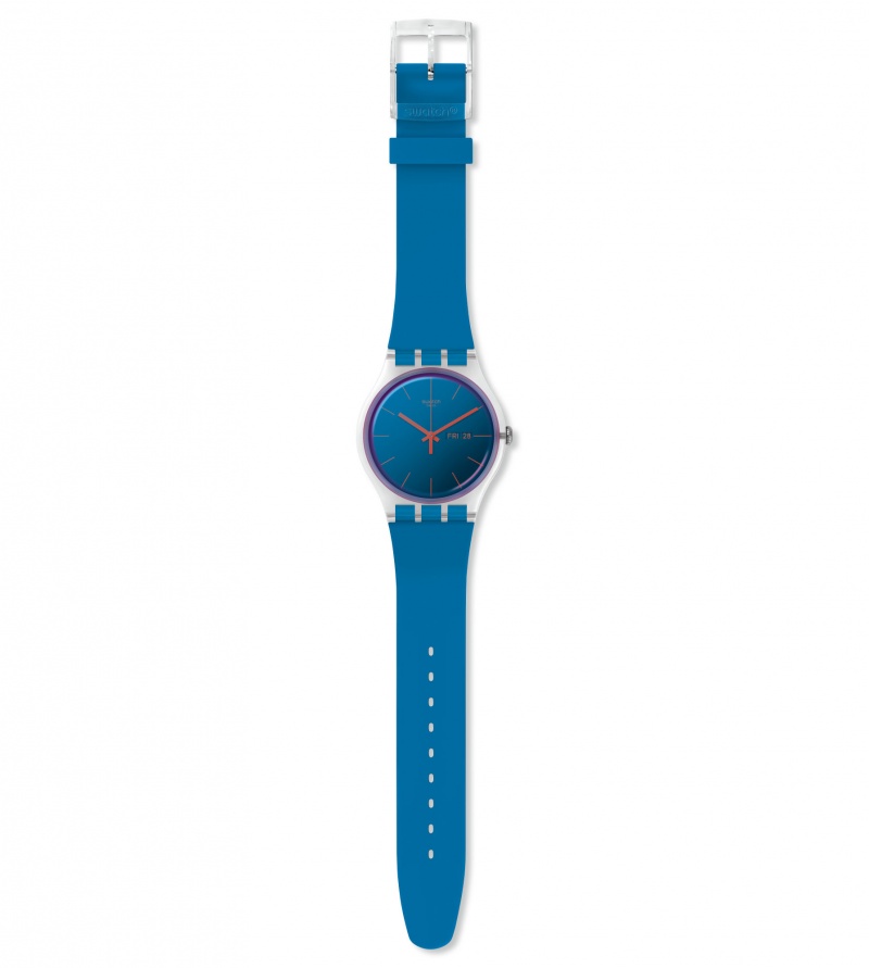 фото Наручные часы унисекс swatch polablue