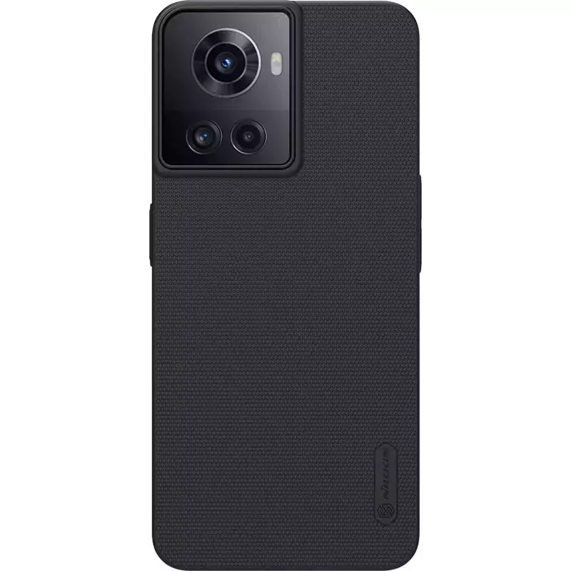 

Чехол Nillkin Super Frosted Shield для OnePlus Ace/10R матовый, черный, Super Frosted Shield