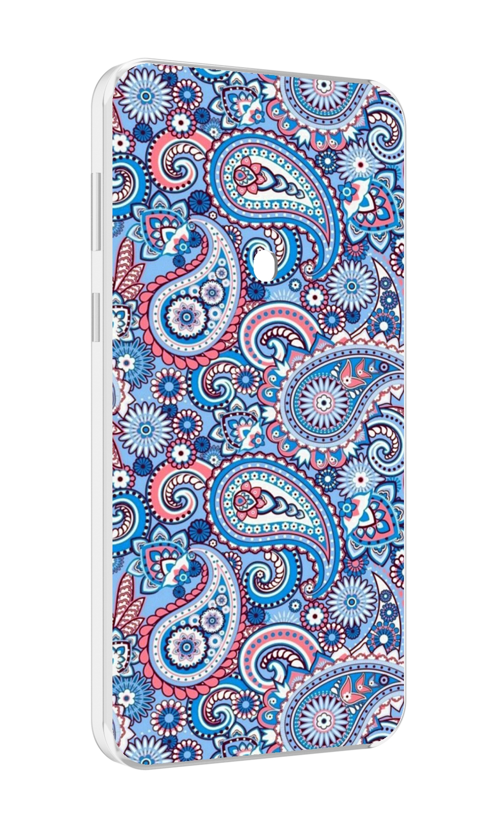 

Чехол MyPads красивый голубой арнамент для Meizu 16 Plus / 16th Plus, Прозрачный, Tocco