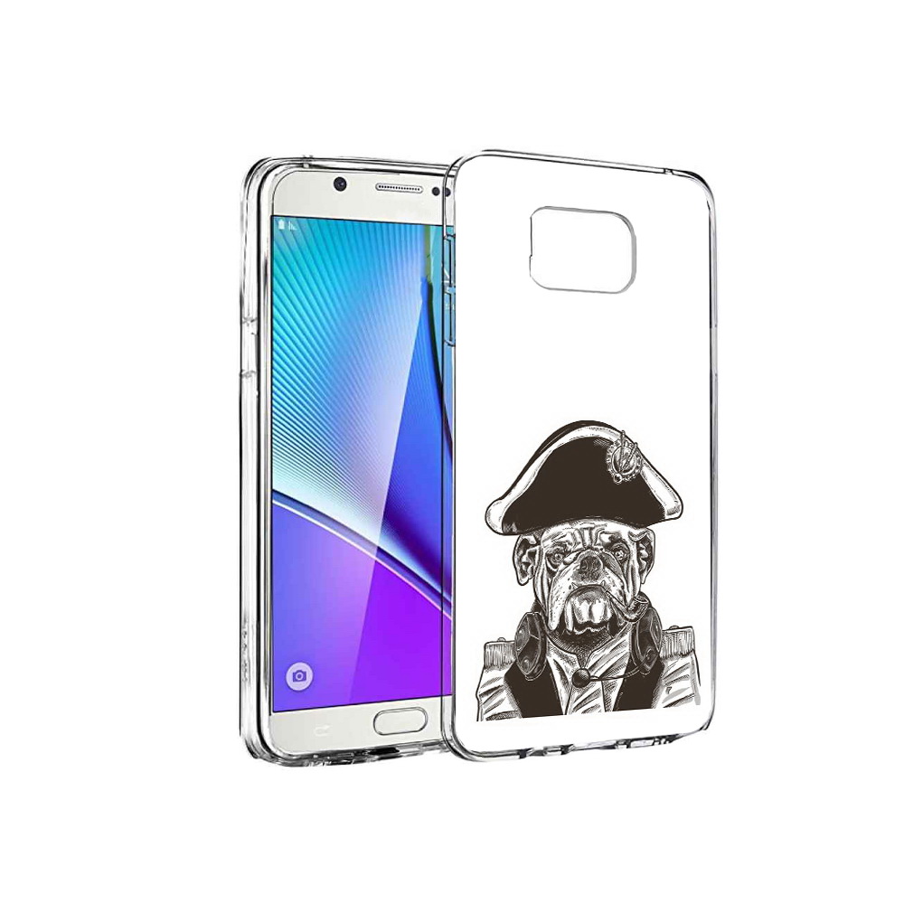 Чехол MyPads Tocco для Samsung Galaxy Note 5 мопс генерал