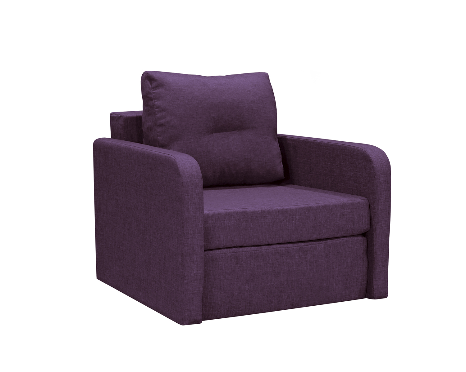 фото Кресло-кровать шарм-дизайн бит-2 3107905, фиолетовый/бук