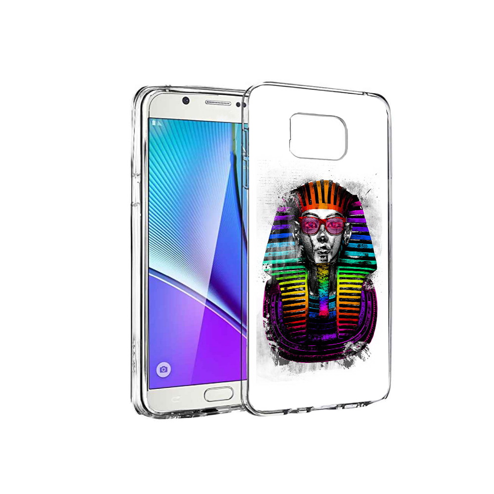 

Чехол MyPads Tocco для Samsung Galaxy Note 5 модная богиня, Прозрачный, Tocco