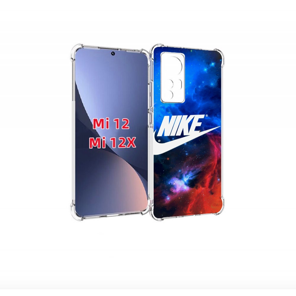

Чехол бампер MyPads найк в космосе для Xiaomi 12., Прозрачный, Tocco