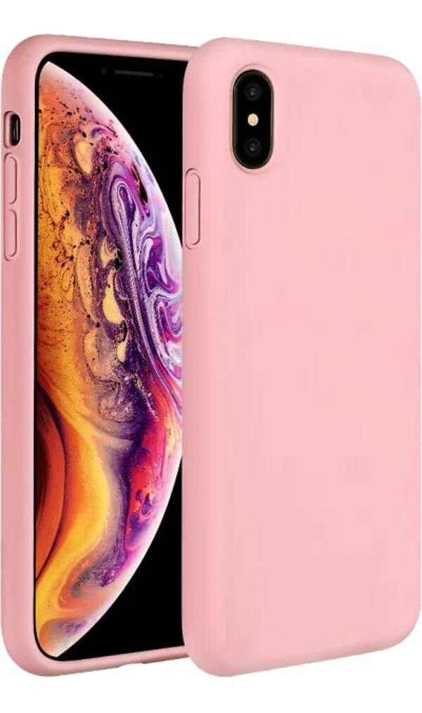 Чехол-крышка Miracase 8812 для iPhone X/XS, полиуретан, розовое золото