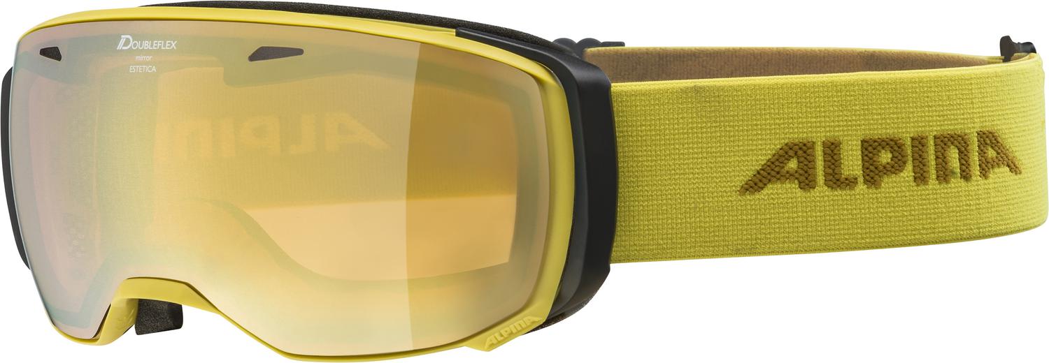 

Очки Горнолыжные Alpina 2021-22 Estetica Q-Lite Curry/Gold S2, Estetica Q-Lite