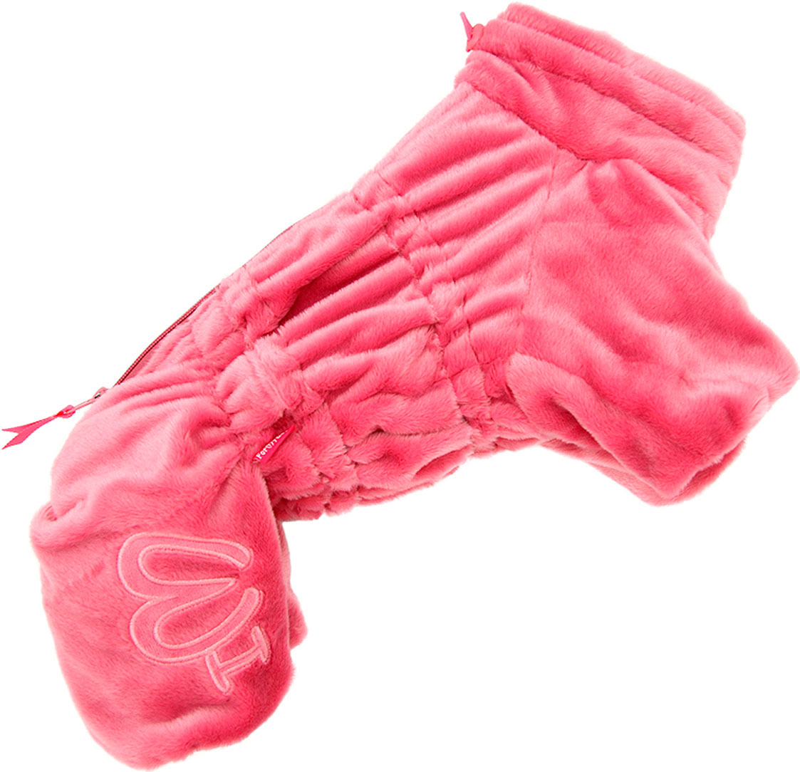 

Комбинезон-шубка для собак For My Dogs FW1097-2021 F () для девочек розовый