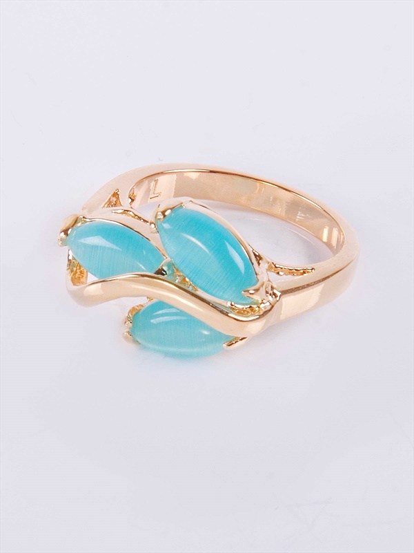 

Кольцо из бижутерного сплава р. Lotus Jewelry 242R-20CA-blue, кошачий глаз, 242R-20CA-blue