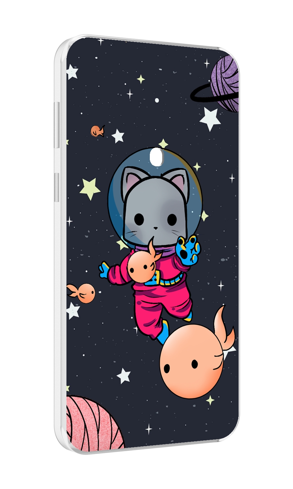

Чехол MyPads котик-с-рыбкой-в-космосе для Meizu 16 Plus / 16th Plus, Прозрачный, Tocco
