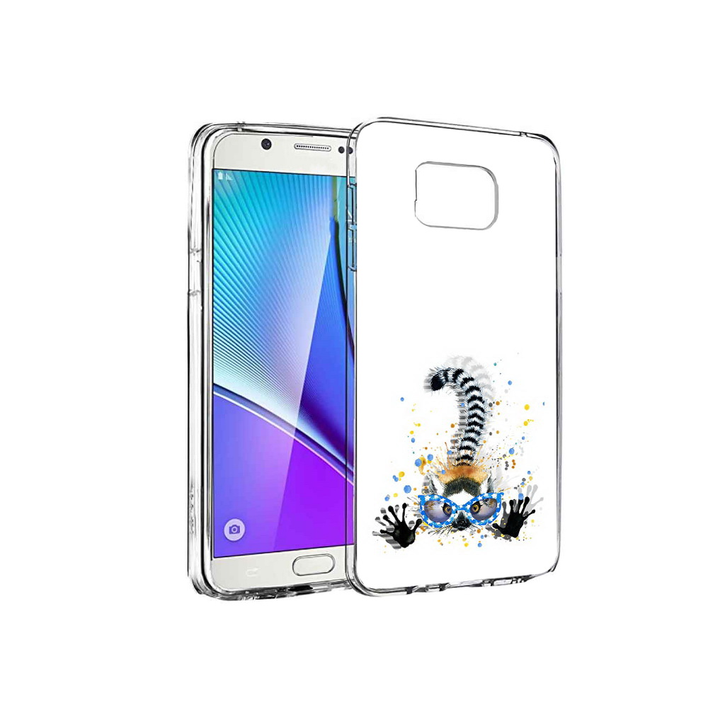 

Чехол MyPads Tocco для Samsung Galaxy Note 5 лямур, Прозрачный, Tocco