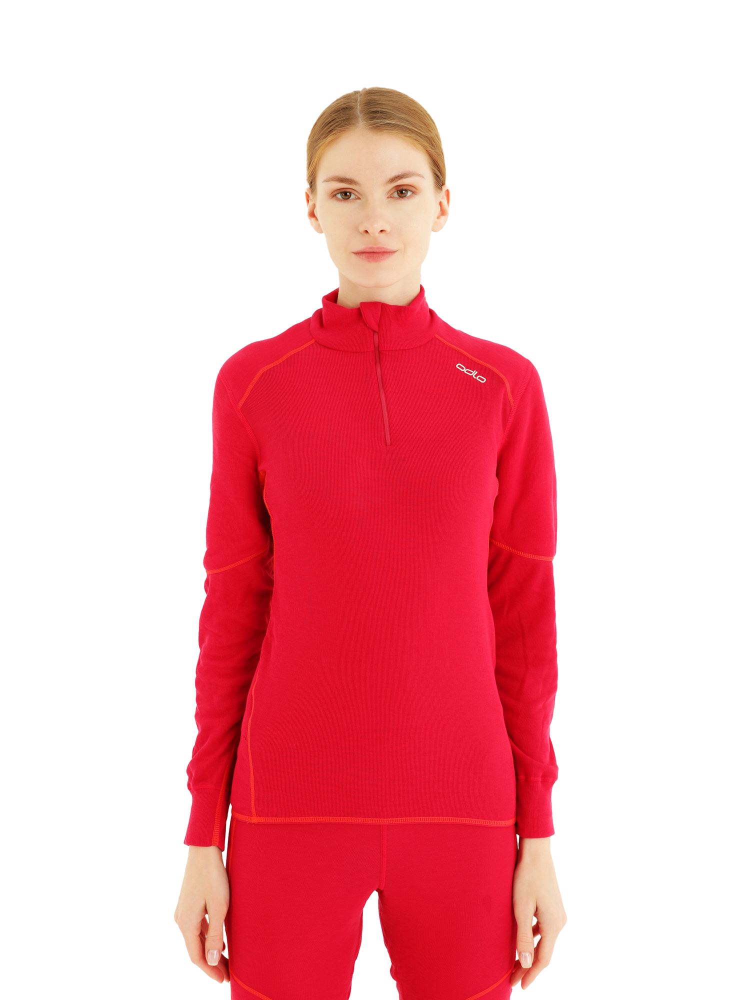 

Термофутболка Odlo Shirt L/S Turtle Neck X-Warm, cerise, S, Turtle