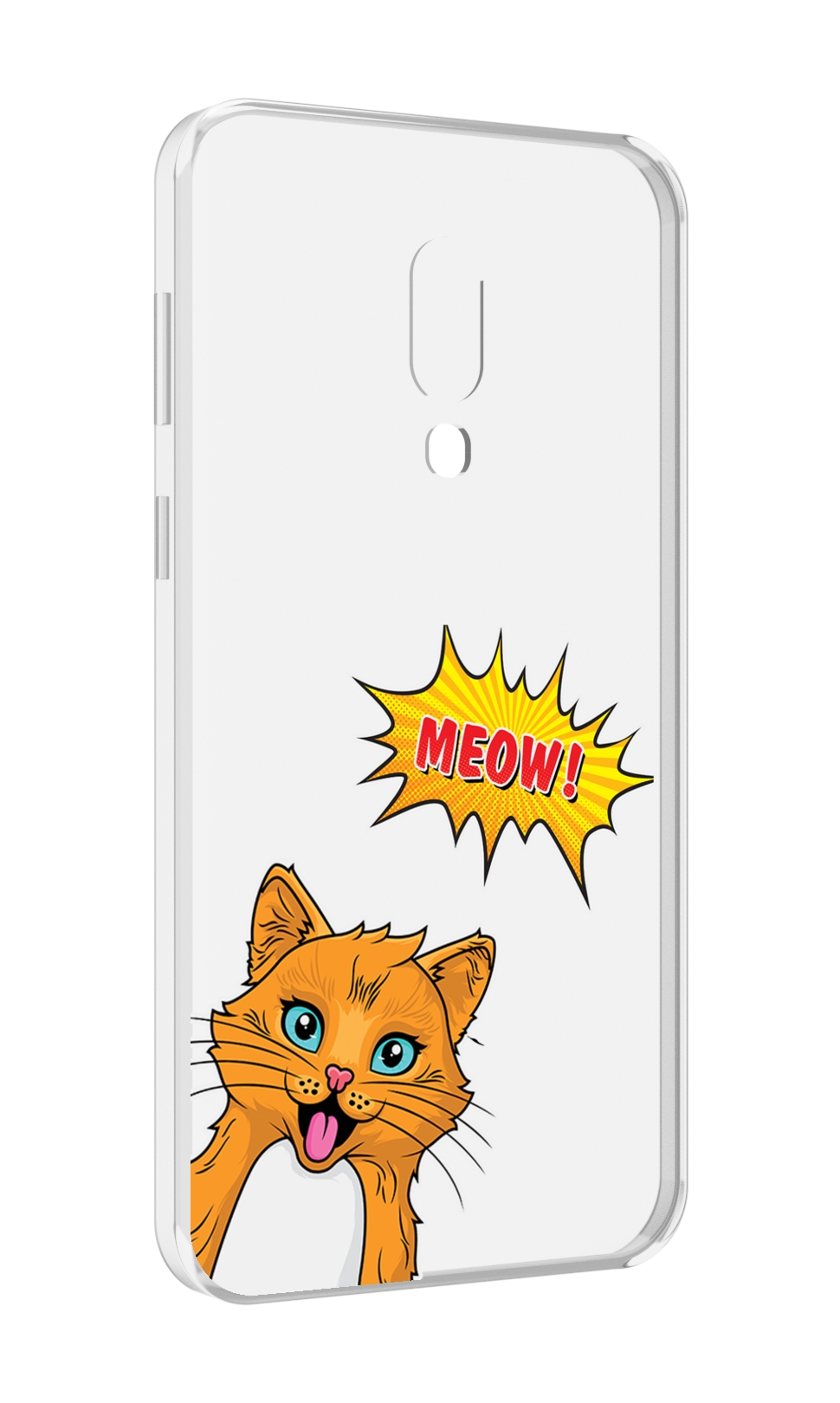 

Чехол MyPads кот-мяу детский для Meizu 16 Plus / 16th Plus, Прозрачный, Tocco