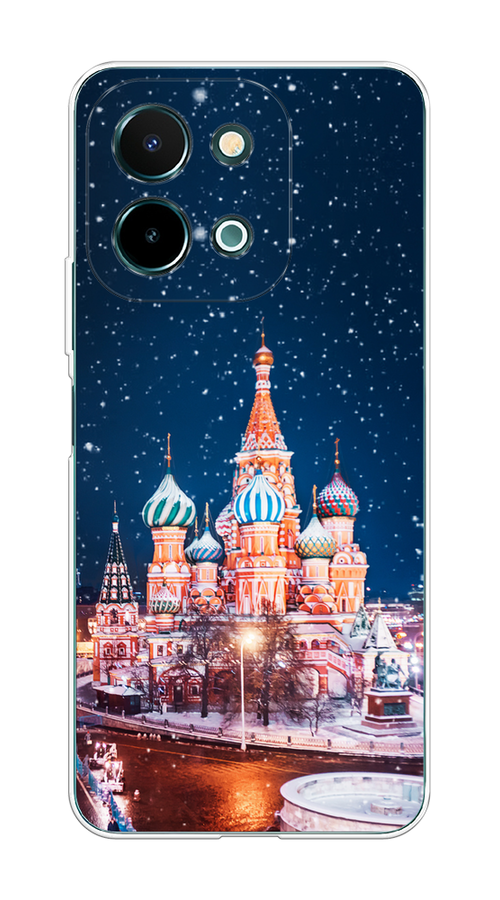 

Чехол на Vivo Y28 4G "Москва 1", Коричневый;синий;белый, 2611650-1